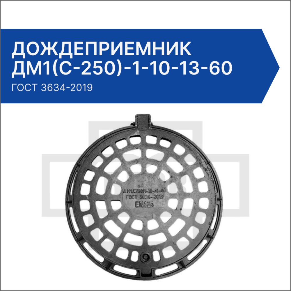 Дождеприемник ДМ1(С-250)-1-10-13-60