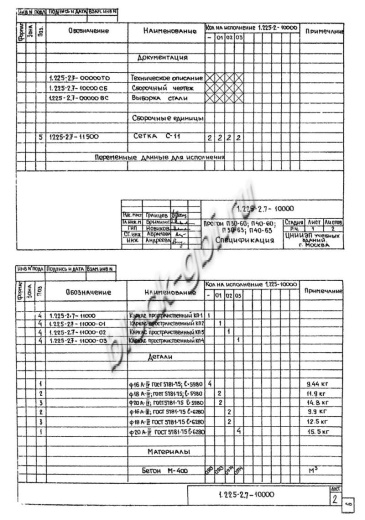 Прогон П40-60 А-IV