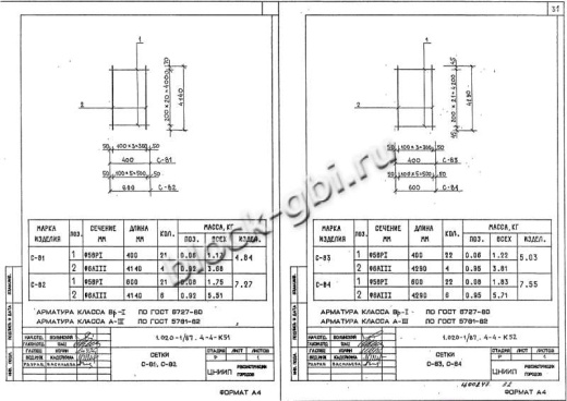 Диафрагма жесткости ДП 30.42
