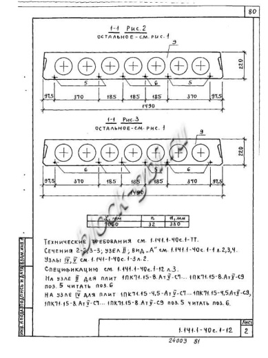 Плита 1ПК 71.15-4,5