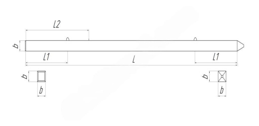 Свая С 120.30-8 у Свая С 120.30-8 у