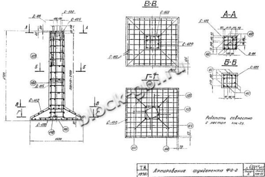 Фундамент Ф2-2