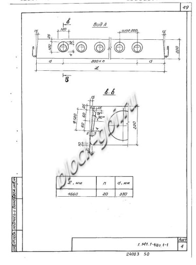 Плита 1ПК 47.10-8