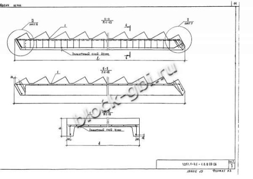 Лестничный марш 2ЛМФ 42.15.18-5