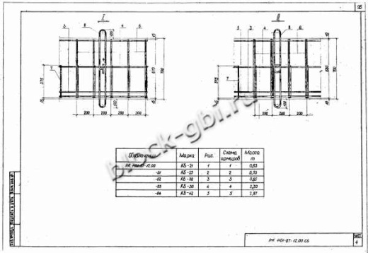 Балка коллекторов КБ-42 Балка коллекторов КБ-42