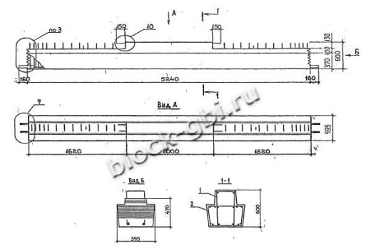 Ригель 2Р 6.2.53-3