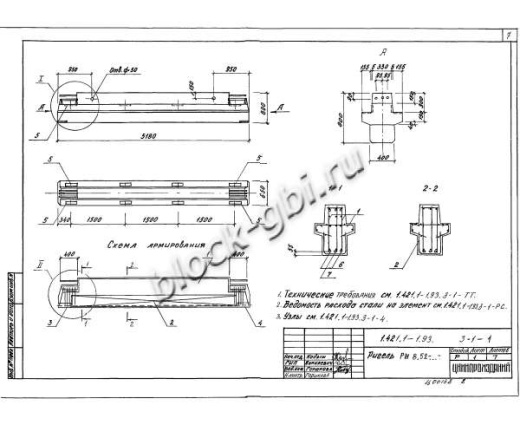 Ригель РЖ 8.52-10 Ригель РЖ 8.52-10