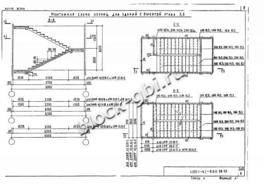 Лестничный марш 2ЛМФ 42.15.18-5