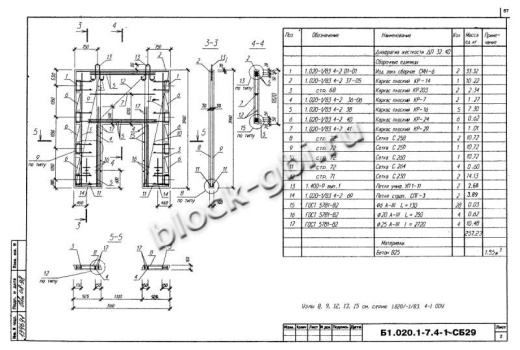 Диафрагма жесткости ДП 32.40 Диафрагма жесткости ДП 32.40