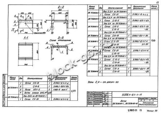 Лоток ЛК 75.90.45-3