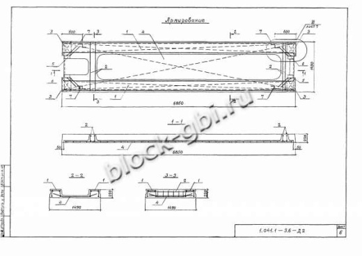 Плита ПРС 68.15-12